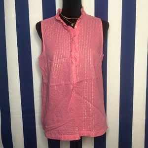 New York & Co pink blouse.